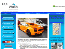 Tablet Screenshot of mobilecardetailingsydney.com.au